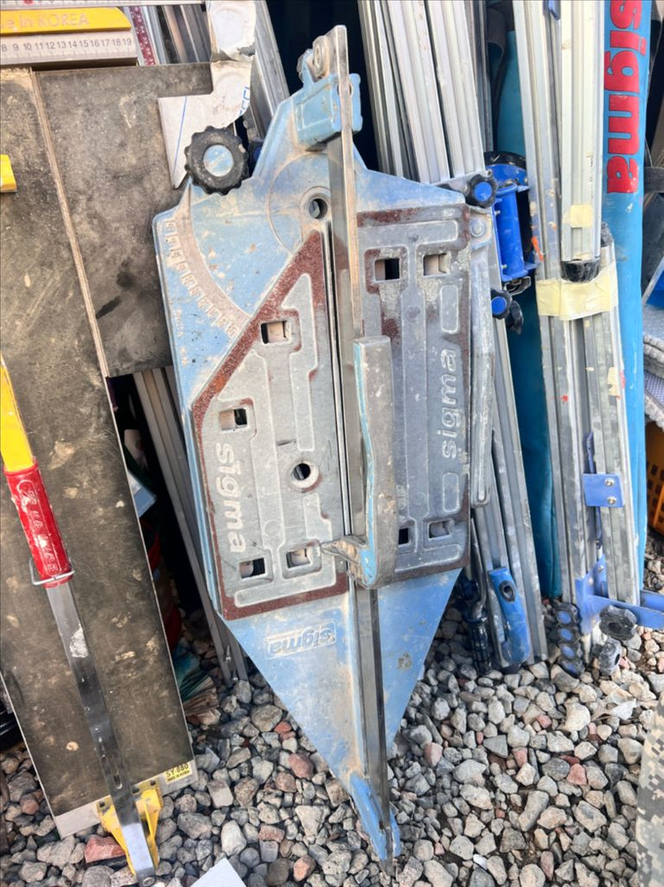 대형 타일 공구, 시그마 타일커터기, 신용 커터기, 루비 커터기 이미지