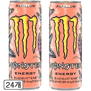 몬스터 에너지 파피용 CAN 355MLX24캔 에너지드링크음료