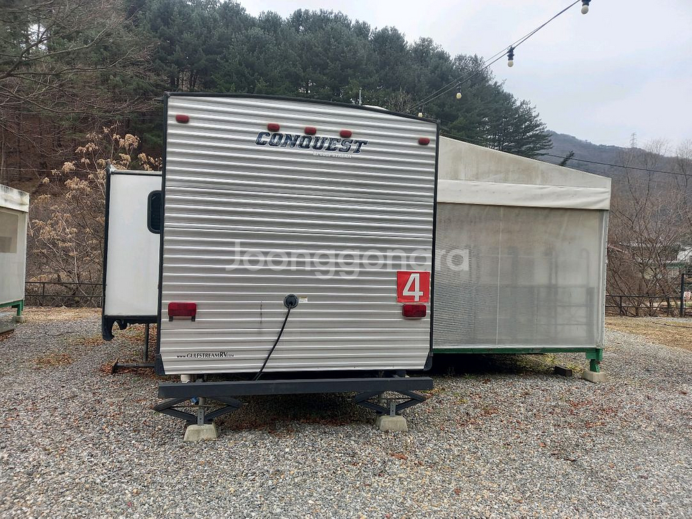 컨퀘스트 캠핑 카라반 트레일러--1