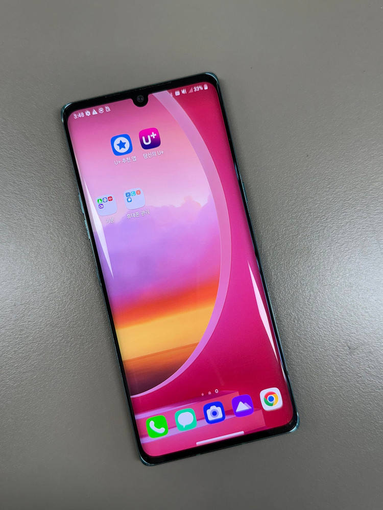 *8만원* LG 벨벳 그린 128G 가성비꿀폰 정상작동 실사용 추천 이미지