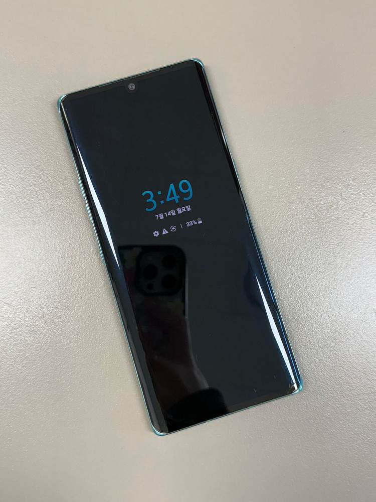 *8만원* LG 벨벳 그린 128G 가성비꿀폰 정상작동 실사용 추천 이미지