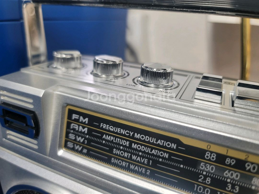 빈티지 오디오 라디오 테이프 스피커--1