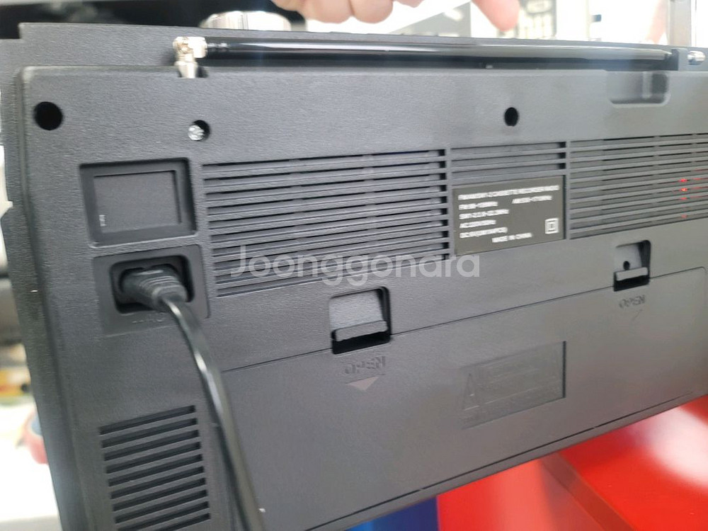 빈티지 오디오 라디오 테이프 스피커--4