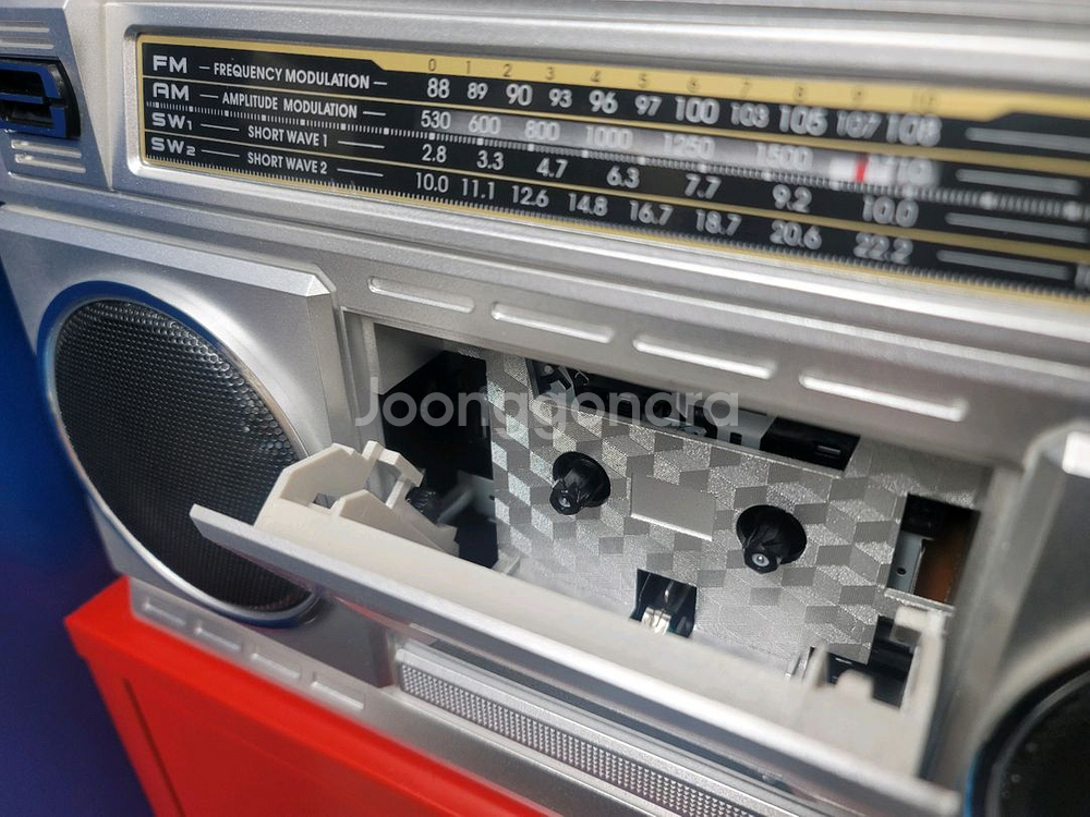 빈티지 오디오 라디오 테이프 스피커--7