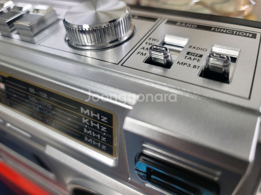 빈티지 오디오 라디오 테이프 스피커--8