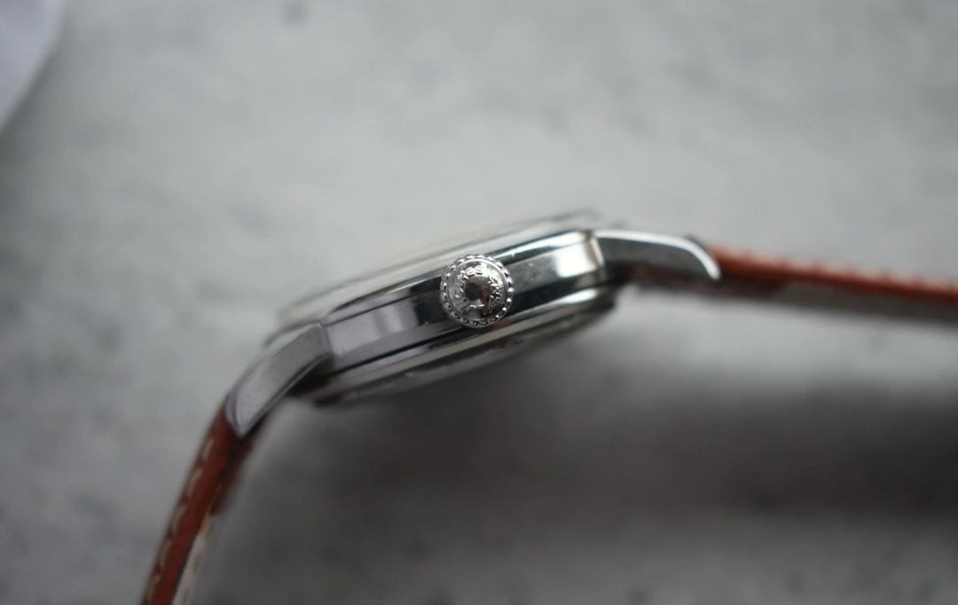 1954년 빈티지 론진 콘퀘스트 오토매틱 시계(A+급)--4