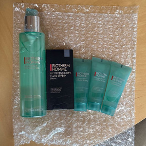 비오템 옴므 아쿠아파워 올인원, 선크림 +여행용 3개