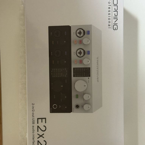 토핑 e2x2 화이트 오인페 오디오인터페이스