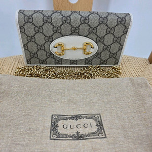 [정품] 구찌 홀스빗 1955 GG 수프림 캔버스 체인백