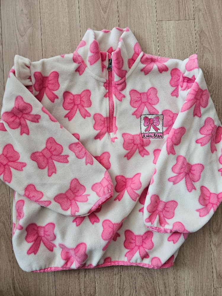 리미떼두두 후리스 반집업XL+기모리본자수바지 XL 새상--3