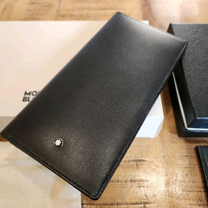 (정품) 몽블랑 마이스터스튁 남성 장지갑 블랙 새제품