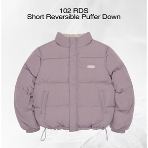 스컬프터 리버시블 다운 푸퍼 패딩 모브/실버 M사이즈