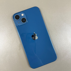 (최저가27만원) 아이폰13 블루 128G 미파손 깨끗한 단말기 실사용 추천