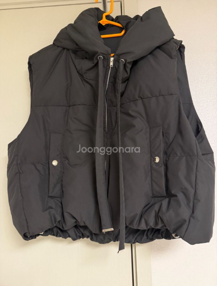 시스템 system 구스다운 후드 베스트 / 타임 마인 랑방 더캐시미어 sjsj--1