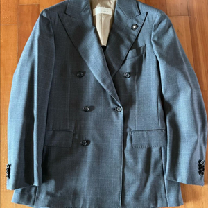 라르디니 글렌체크 더블브레스트 슈트 셋업