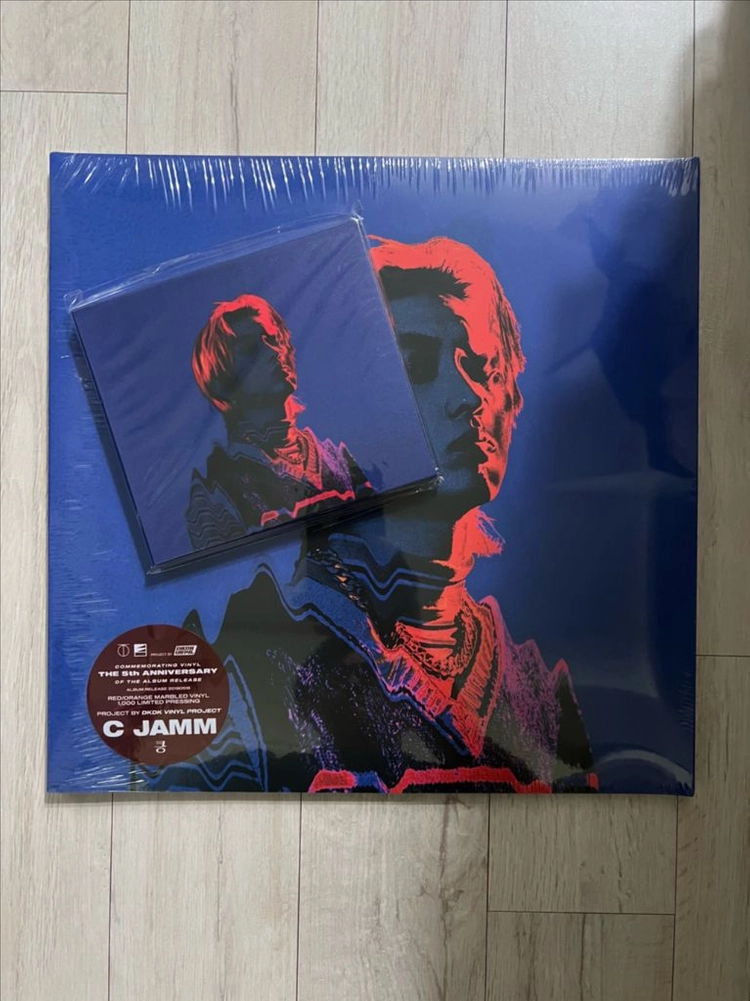 씨잼 (Cjamm) - 킁 한정반 미개봉 비매 CD 및 1000장 오렌지컬러 미개봉 LP 판매합니다. 이미지
