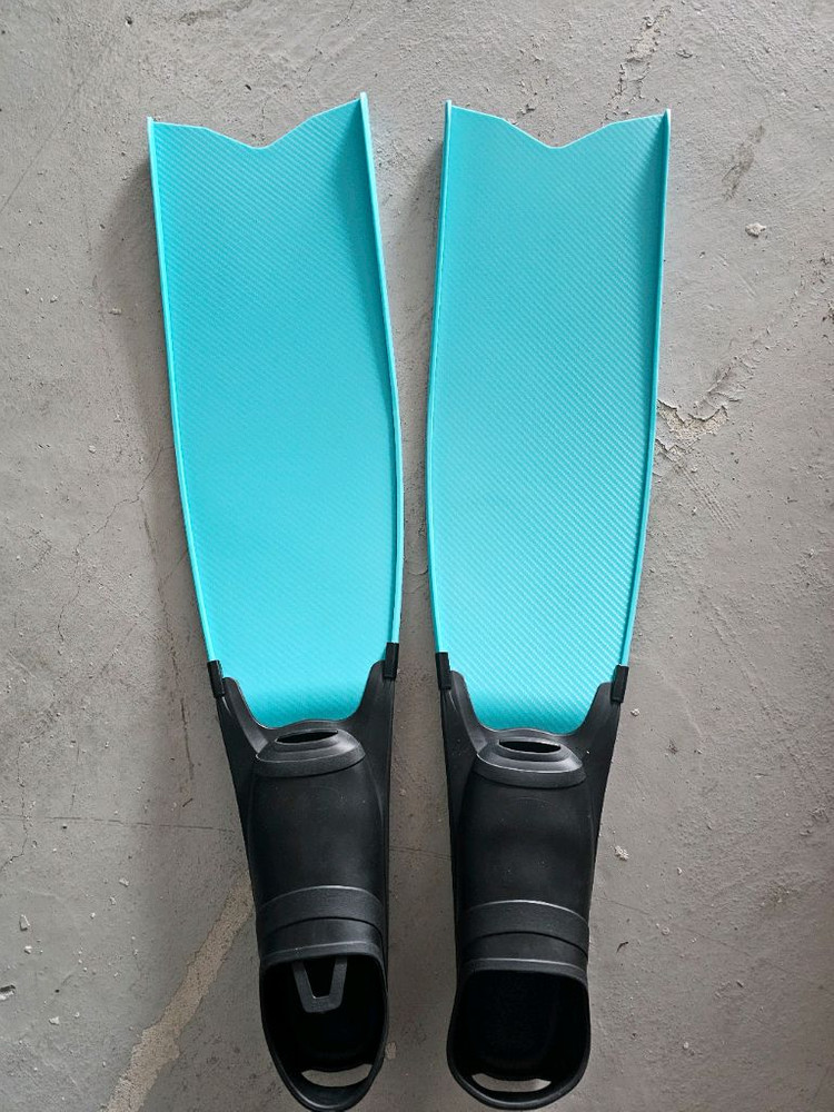 플라스틱 롱핀 프리다이빙용--1