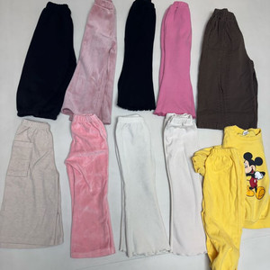 여아 겨울가을 바지 110사이즈 9호 라지 등 이미지