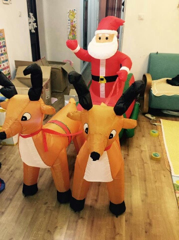 크리스마스조형물,트리,특대형에어산타,루돌프,눈사람,조형물,에어아치,전시품,장식조명--2