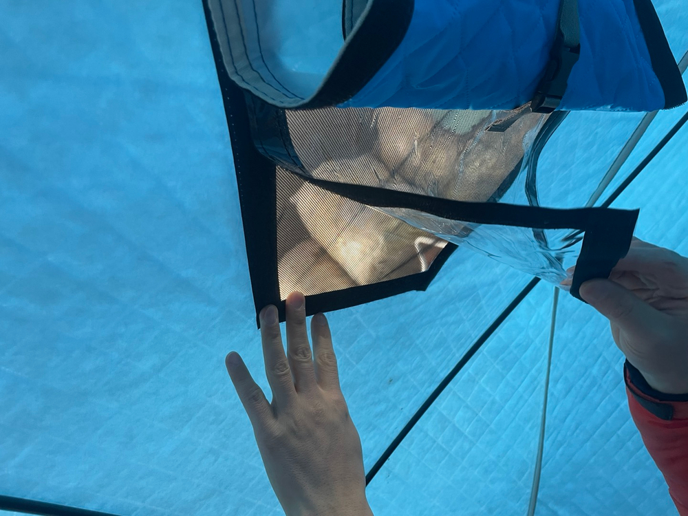 빙어낚시 동계텐트 10초텐트 낚시텐트 판매 큐브텐트 아이스쉘터 얼음낚시 방한텐트 바다낚시 텐트 방수 야외 캠핑 이미지