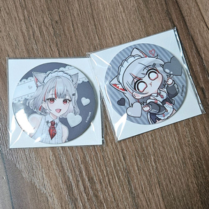 스텔라이브 네네코 마시로 캔뱃지