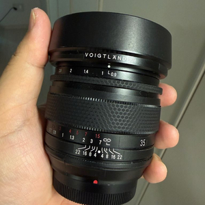 보이그랜더 녹턴 35mm f0.9 후지마운트