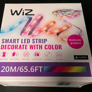 필립스 위즈 wiz RGB LED스트립 20m 미개봉