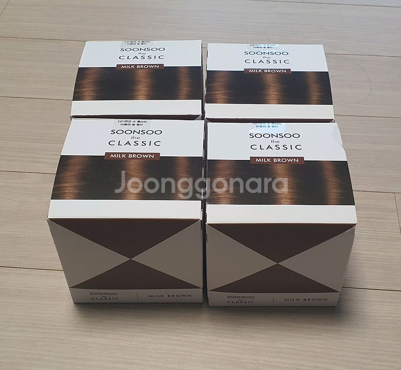 순수 더 클래식 염색제 25년최신상 밀크브라운--0