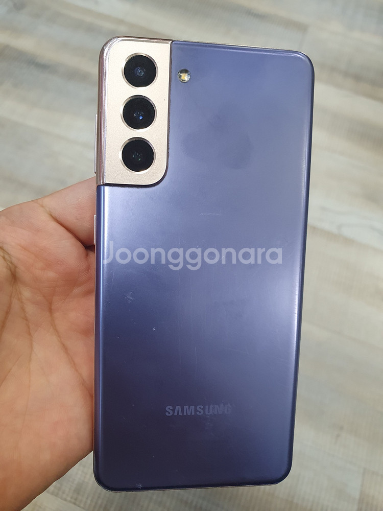판매 갤럭시S21 바이올렛 용량256G G991 중고폰--1