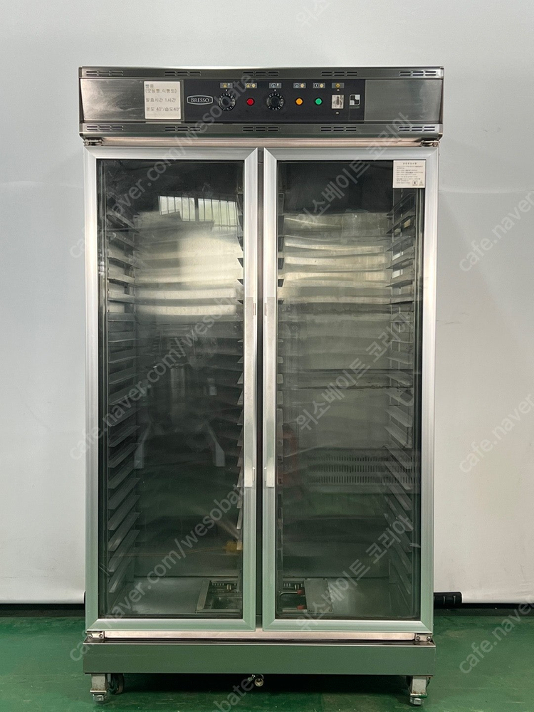 한영브레소 40매 양문형 아날로그 발효기 제과제빵기계 중고제과제빵기계 제과제빵 이미지