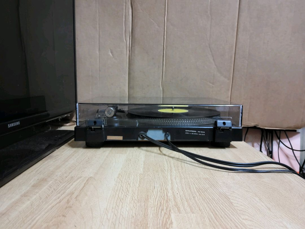 그룬딕 PS 1020 LP 턴테이블 (오디오 앰프 음향기기 LP플레이어 이미지