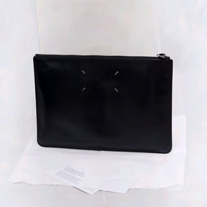 메종 마르지엘라 스티치&11넘버링 로고 양면 클러치백