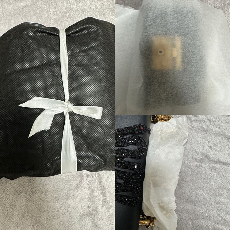 구찌 패들락 스네이크비즈 골드 체인백 432182(국내매장정품)--9