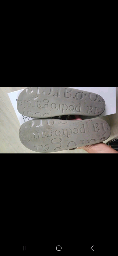 페도라가르데 슬리퍼 37사이즈--2