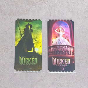 위키드 포굿 2 오리지널티켓 A+B 세트