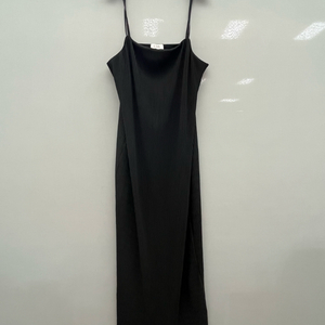 COS 코스 블랙 플리츠 나시 원피스