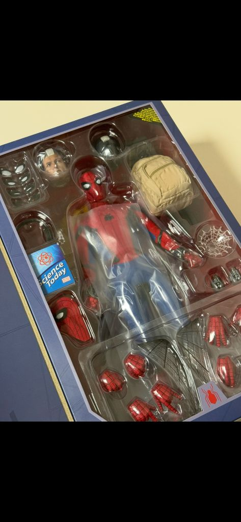 (미개봉) 핫토이 스파이더맨 홈커밍 디럭스--4