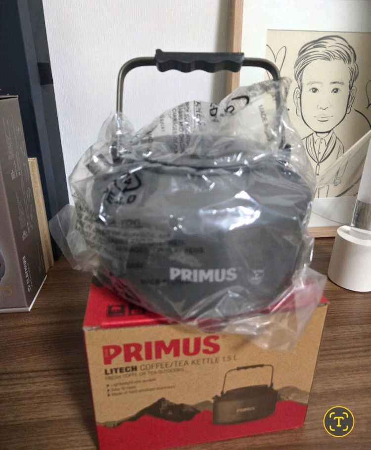 스웨덴 프리머스 1.5리터 캠핑 주전자 새상품--4