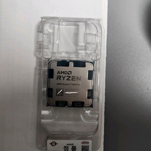 AMD 라이젠 7800X3D CPU 정품 미개봉