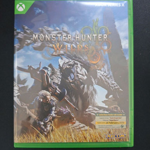 엑스박스 시리즈X 몬스터헌터 와일즈