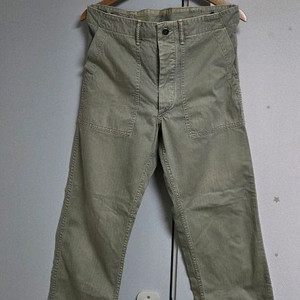 rrl 헤링본 퍼티그 팬츠 31x32