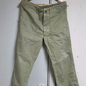 rrl 헤링본 퍼티그 팬츠 32x30