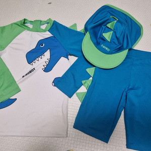 알로봇키즈 공룡래시가드