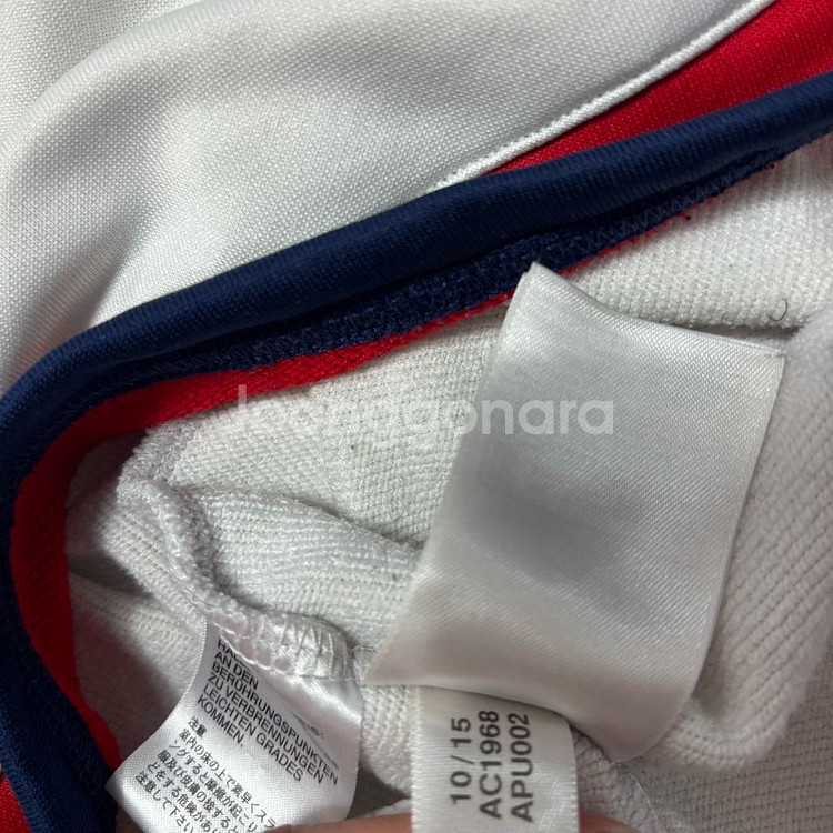 아디다스 맨체스터유나이티드 유니폼 긴팔티 저지 흰색--4