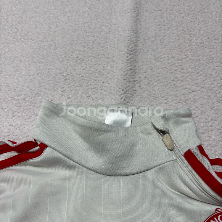 아디다스 맨체스터유나이티드 유니폼 긴팔티 저지 흰색--6