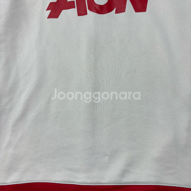 아디다스 맨체스터유나이티드 유니폼 긴팔티 저지 흰색--9