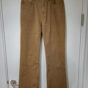 [타일레] 2022fw 세미부츠컷 브라운 데님