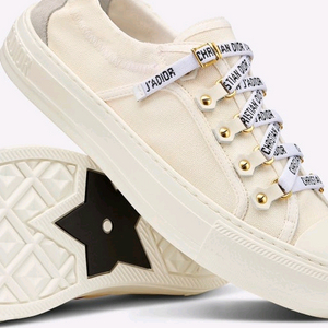 디올 워크앤디올 스니커즈 36.5 오프화이트(235)새상품