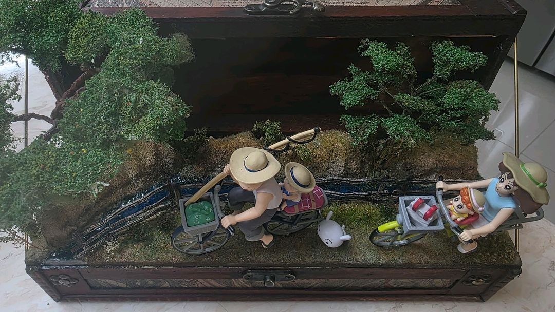 짱구 보물상자 디오라마--1