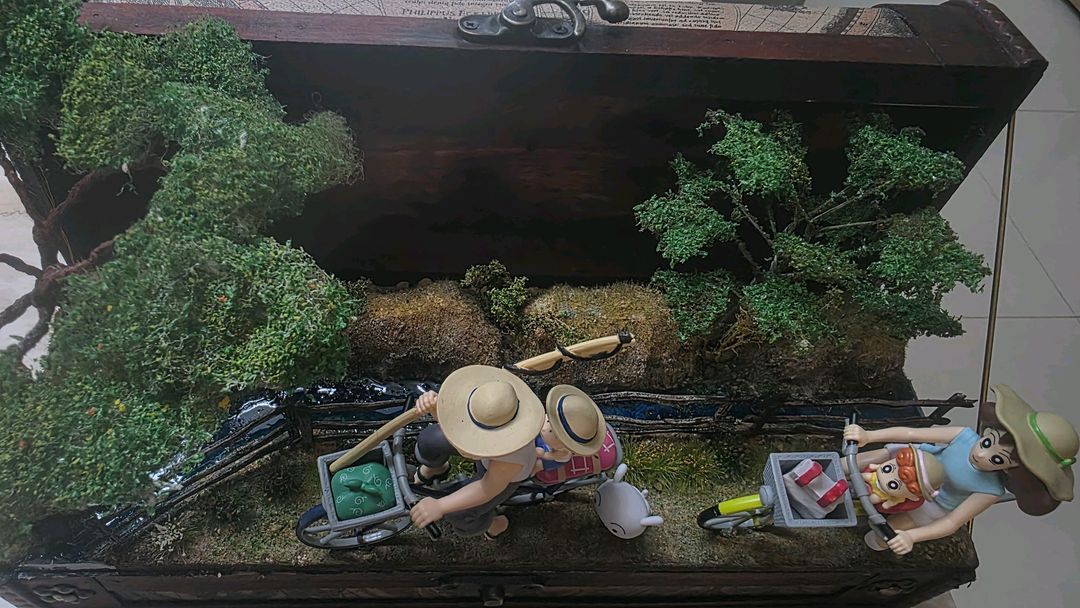 짱구 보물상자 디오라마--4